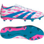 adidas Predator League Gras Voetbalschoenen (FG) Wit Roze Blauw