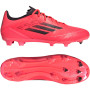 adidas F50 League Gras / Kunstgras Voetbalschoenen (MG) Felrood Zwart Zilver