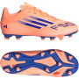 adidas F50 Club Gras / Kunstgras Voetbalschoenen (MG) Kids Oranje Blauw Wit