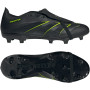 adidas Predator League FT Gazon Naturel Artificiel Chaussures de Foot (MG) Noir Gris Foncé Jaune Néon