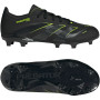 adidas Predator League Gras / Kunstgras Voetbalschoenen (MG) Kids Zwart Donkergrijs Neongeel