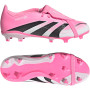 adidas Predator League FT Gazon Naturel Artificiel Chaussures de Foot (MG) Enfants Rose Noir Blanc