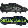 adidas Predator Pro FT Gras Football Boots (FG) Black Dark Grey Neon Yellow