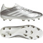 adidas Copa Pure IV Pro Gazon Naturel Chaussures de Foot (FG) Argenté Blanc Gris Foncé
