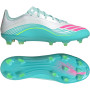 adidas F50 Messi Pro Gras Football Boots (FG) White Turquoise Pink