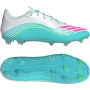 adidas F50 Messi League Grass/Artificial Grass Football Boots (MG) White Turquoise Pink