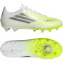 adidas F50 Sparkfusion League Low Gazon Naturel Artificiel Chaussures de Foot (MG) Femmes Blanc Gris Néon Jaune