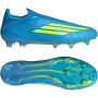adidas F50 Elite Laceless Grass Football Boots (FG) Blue Neon Yellow