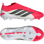 adidas Predator League Veterloze Gras Voetbalschoenen (FG) Kids Rood Wit Zwart