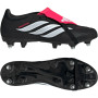 adidas Predator League FT Iron Stud Football Boots (SG) Black White Red