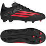 adidas F50 League Grass/Artificial Grass Football Boots (MG) Kids Black Red Dark Grey
