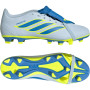 adidas Predator Club FT Gazon Naturel Artificiel Chaussures de Foot (MG) Bleu Clair Bleu Jaune