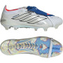 adidas Predator Elite FT Gras Voetbalschoenen (FG) Wit Zilver Blauw Rood