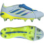 adidas Predator Elite FT IJzeren-Nop Voetbalschoenen (SG) Lichtblauw Blauw Geel