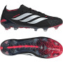 adidas Predator Elite Gras Voetbalschoenen (FG) Zwart Wit Rood