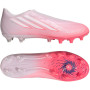 adidas F50 Sparkfusion League Veterloze Gras / Kunstgras Voetbalschoenen (MG) Dames Roze Wit