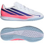 adidas F50 Hyperfast Club Zaalvoetbalschoenen (IN) Kids Wit Paars Roze