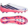 adidas F50 Hyperfast League Veterloze Kunstgras Voetbalschoenen (AG) Wit Paars Roze