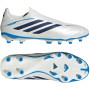 adidas Copa Pure IV League Laceless Grass Football Boots (FG) White Blue Dark Blue