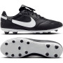 Nike Premier III Gras Voetbalschoenen (FG) Zwart Wit Zwart