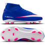 Nike Mercurial Superfly 10 Club Gras / Kunstgras Voetbalschoenen (MG) Kids Blauw Wit Felroze