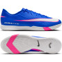Nike Zoom Mercurial Vapor 16 Academy Zaalvoetbalschoenen (IN) Blauw Wit Felroze