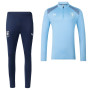 Castore FC Twente Trainingspak 1/4-Zip 2026-2027 Lichtblauw Donkerblauw Donkergrijs