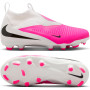 Nike Phantom 6 High Academy Grass/Artificial Grass Football Boots (MG) Kids White Hot Pink Black