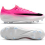 Nike Mercurial Vapor 17 Pro Gras Voetbalschoenen (FG) Felroze Wit Zwart