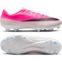 Nike Mercurial Vapor 17 Academy Gras / Kunstgras Voetbalschoenen (MG) Felroze Wit Zwart