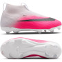Nike Zoom Mercurial Superfly 11 Academy Gazon Naturel Artificiel Chaussures de Foot (MG) Enfants Rose Vif Blanc Noir