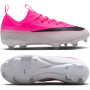 Nike Mercurial Vapor 17 Academy Gras / Kunstgras Voetbalschoenen (MG) Kids Felroze Wit Zwart
