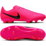 Nike Tiempo Maestro Club Gazon Naturel Artificiel Chaussures de Foot (MG) Rose Vif Noir