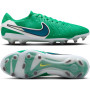 Nike Tiempo Legend 10 Elite Gras Voetbalschoenen (FG) Groen Wit Blauw