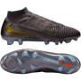 Nike Phantom 6 High LV8 Elite Gras Voetbalschoenen (FG) Donkergrijs Oranje Multicolor