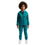 Nike Tech Fleece Sportswear Trainingspak Kids Turquoise Zwart