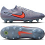 Nike Tiempo Legend 10 Elite Iron-Nop Football Boots (SG) Anti-Clog Light Blue Bright Red Black