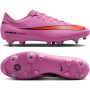 Nike Zoom Mercurial Vapor 16 Academy IJzeren-Nop Voetbalschoenen (SG) Anti-Clog Roze Felrood Lichtblauw