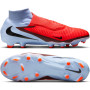 Nike Phantom 6 High Pro Gazon Naturel Chaussures de Foot (FG) Bleu Clair Rouge Vif Noir