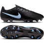 Nike Tiempo Maestro Academy Gras / Kunstgras Voetbalschoenen (MG) Zwart Lichtblauw
