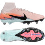Nike Zoom Mercurial Superfly 10 Elite Iron Stud Football Boots (SG) Pro Player Pink Blue Turquoise