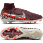 Nike Zoom Mercurial Superfly 10 Elite Gras Voetbalschoenen (FG) Bordeauxrood Zilver Oranje