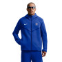 Gilet polaire Nike Paris Saint-Germain Tech 2026-2027 bleu foncé blanc