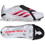 adidas Predator Elite FT Gras Voetbalschoenen (FG) Kids Wit Zwart Roze