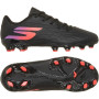 Skechers Razor 2 Low Grass/Artificial Grass Football Boots (MG) Kids Black Purple Neon