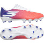 Skechers SKX_2 Club Gras / Kunstgras Voetbalschoenen (MG) Kids Wit Felrood Blauw Roze