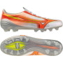 Mizuno Alpha III Japan Grass Football Boots (FG) White Orange Lime