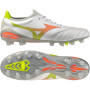 Mizuno Morelia Neo V Beta Elite Grass Football Boots (FG) White Orange Lime
