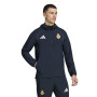 adidas Real Madrid Tiro Travel Training Jacket 2026-2027 Dark Blue White