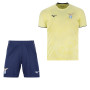 Set d'entraînement Mizuno Lazio Roma 2026-2027 jaune clair bleu foncé blanc